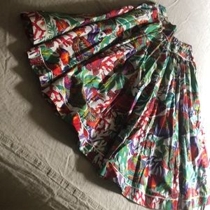 Vintage Cotton Skirt by Barbara Bowman California.